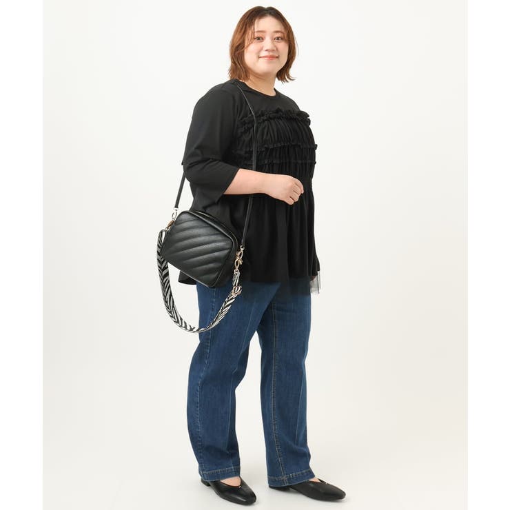 ステッチスクエアショルダーバッグ | eur3 | 詳細画像17 