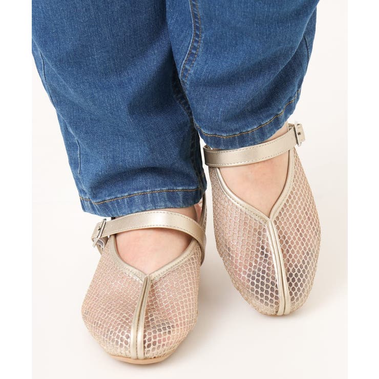 【la farfaコラボ】Vカットメッシュパンプス | eur3 | 詳細画像11 
