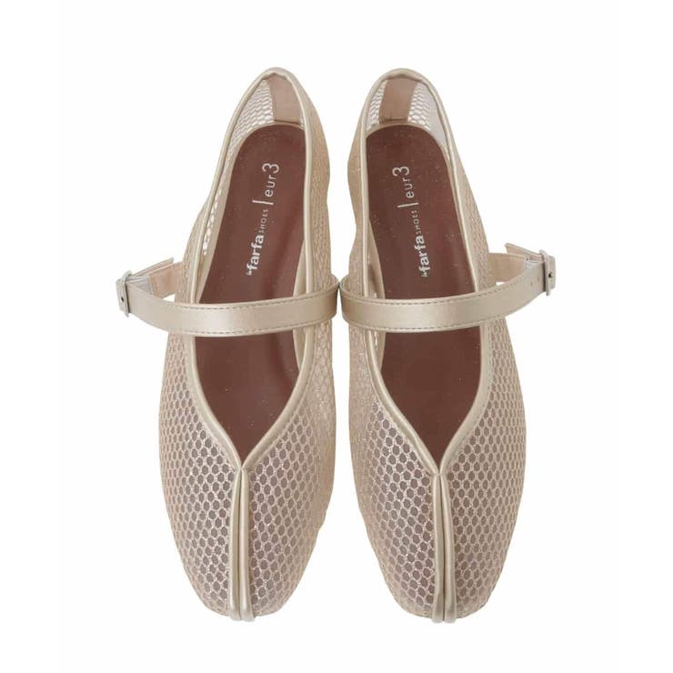 【la farfaコラボ】Vカットメッシュパンプス | eur3 | 詳細画像13 