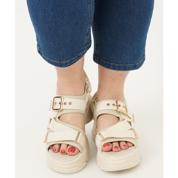 ベルトデザインボリュームサンダル | eur3 | 詳細画像12 