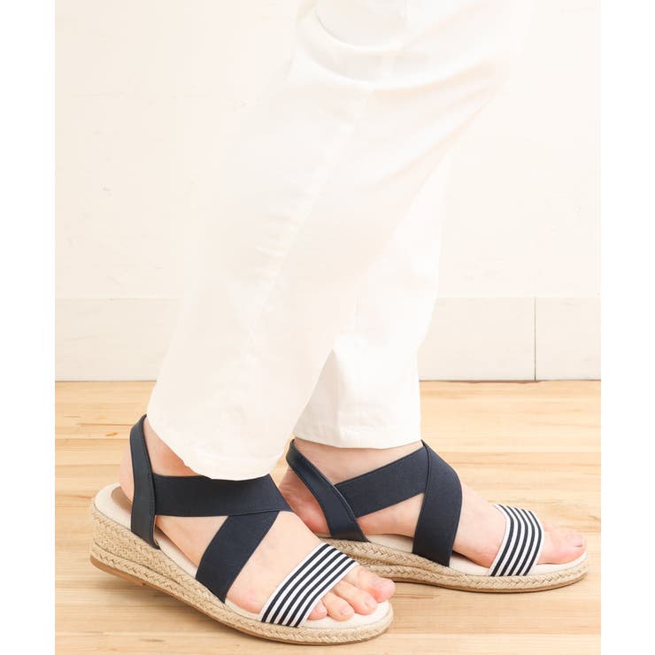 【幅広さんOK！ワイズ4E】クロスバンドサンダル | eur3 | 詳細画像2 