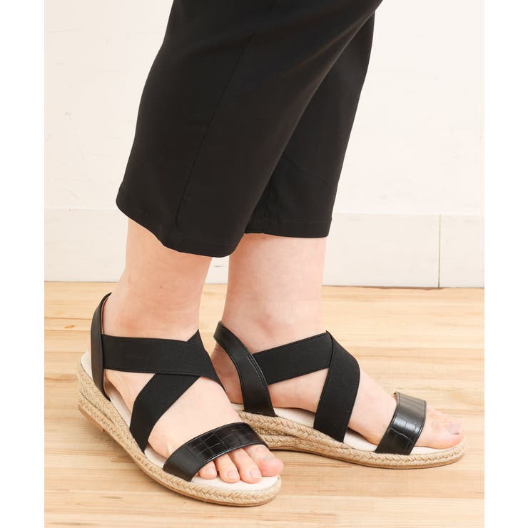 【幅広さんOK！ワイズ4E】クロスバンドサンダル | eur3 | 詳細画像6 