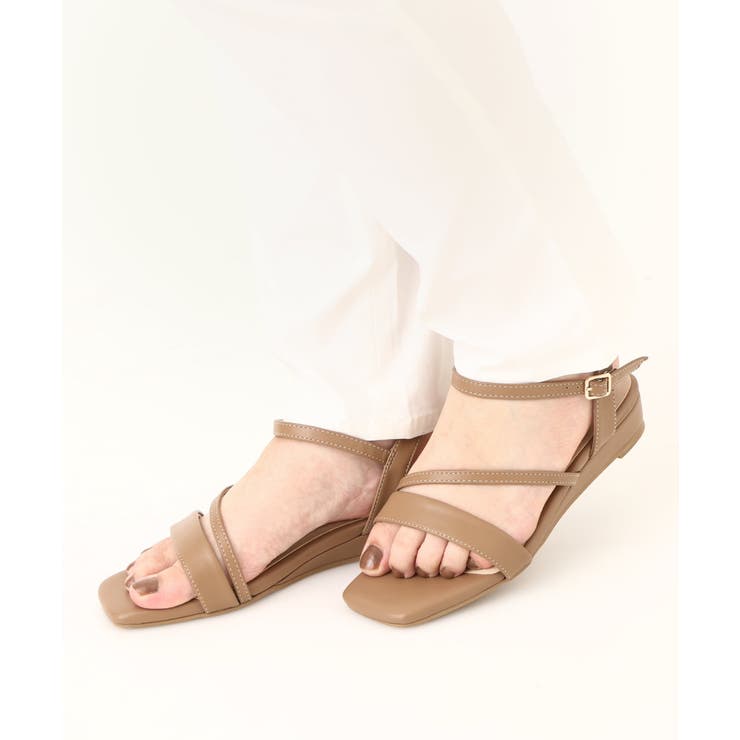 ウェッジヒールストラップサンダル | eur3 | 詳細画像2 