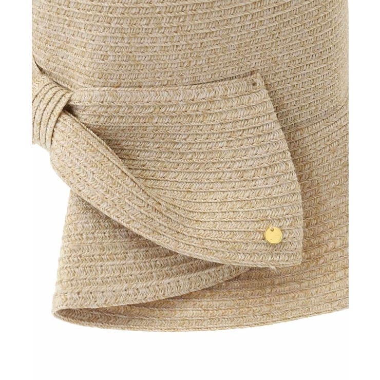 バックリボンスリット麦わらハット | eur3 | 詳細画像12 