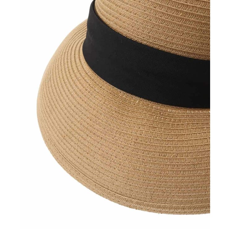 配色リボンスリット麦わらハット | eur3 | 詳細画像9 