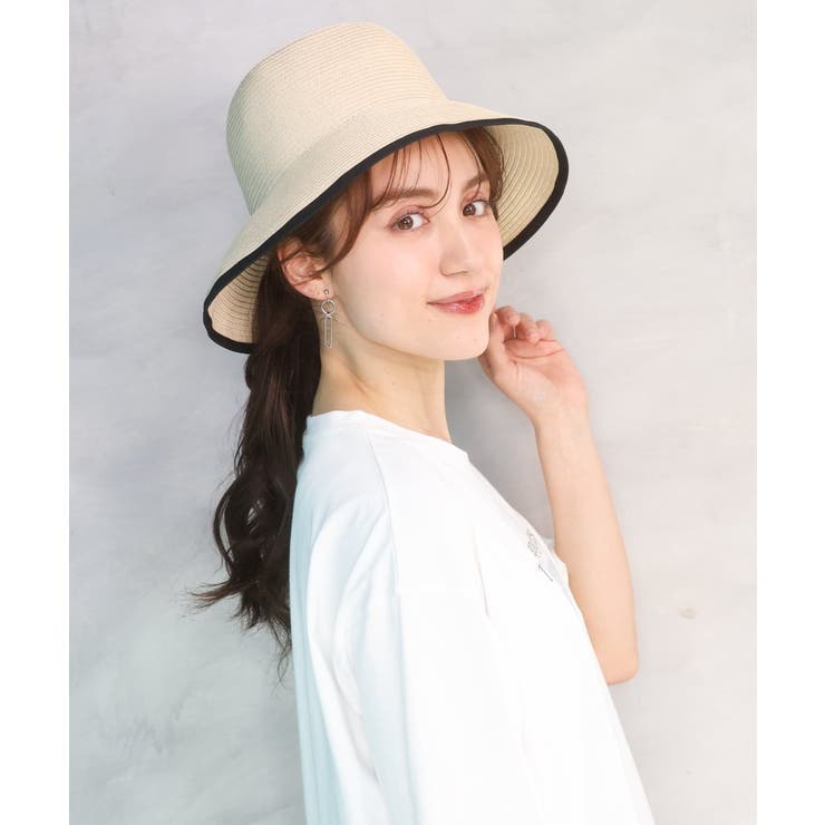 ベージュ | リボンブレードハット | eur3