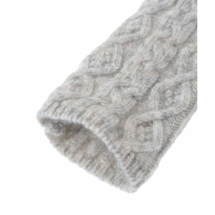 アラン模様ニットアームウォーマー | eur3 | 詳細画像4 