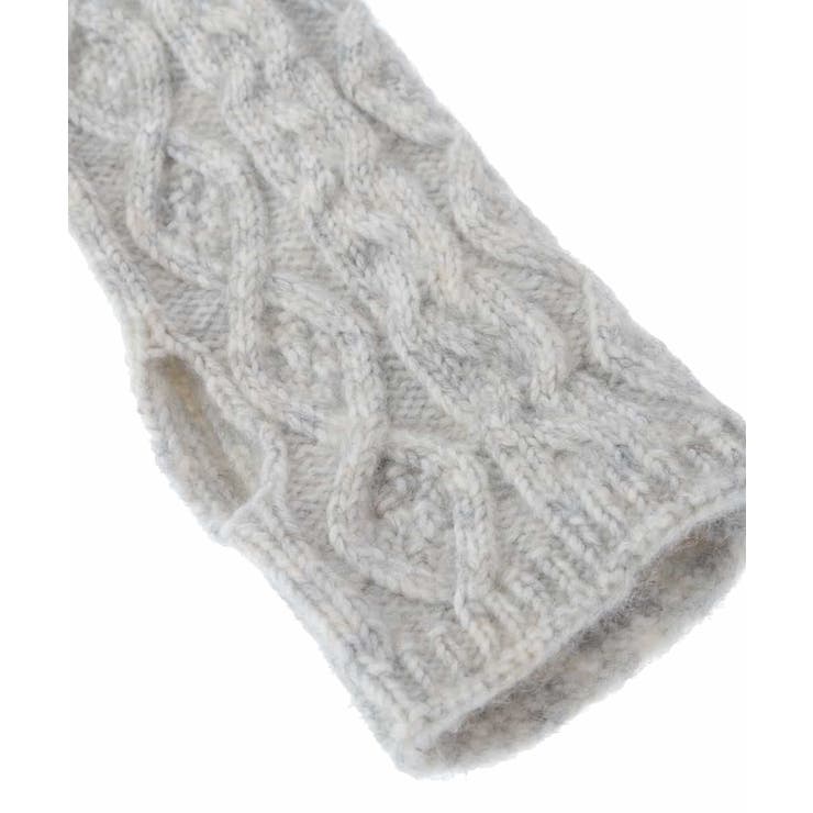 アラン模様ニットアームウォーマー | eur3 | 詳細画像5 