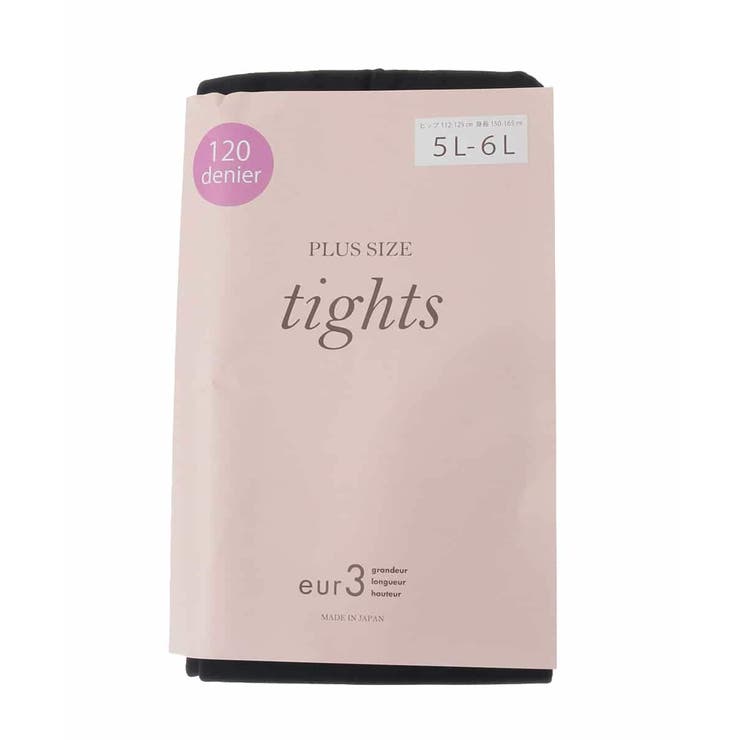 【120デニール】プラスサイズタイツ | eur3 | 詳細画像2 