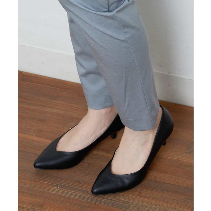 SALE【AMI】コンシールドフロントファスナーテーパードパンツ セール】 【洗える】コンシールファスナーテーパードパンツ