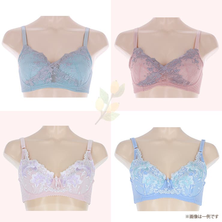レースデザイン ワイヤー ブラ 3枚セット 福袋 | JACONNE | 詳細画像6 