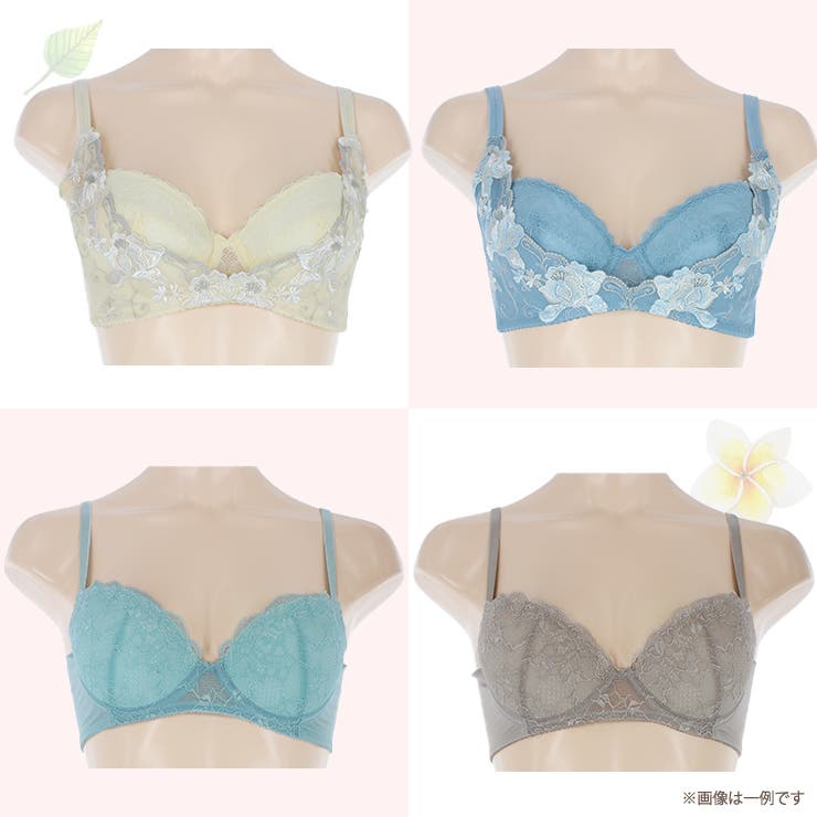 レースデザイン ワイヤー ブラ 3枚セット 福袋 | JACONNE | 詳細画像7 