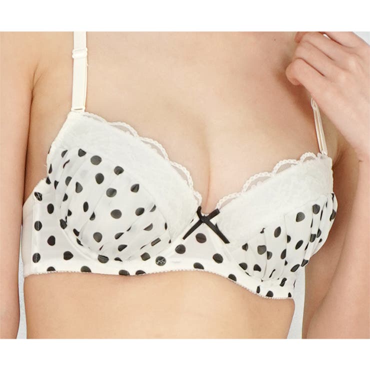 ジョーゼットプリントドットブラセット[品番：JACU0000459]｜JACONNE