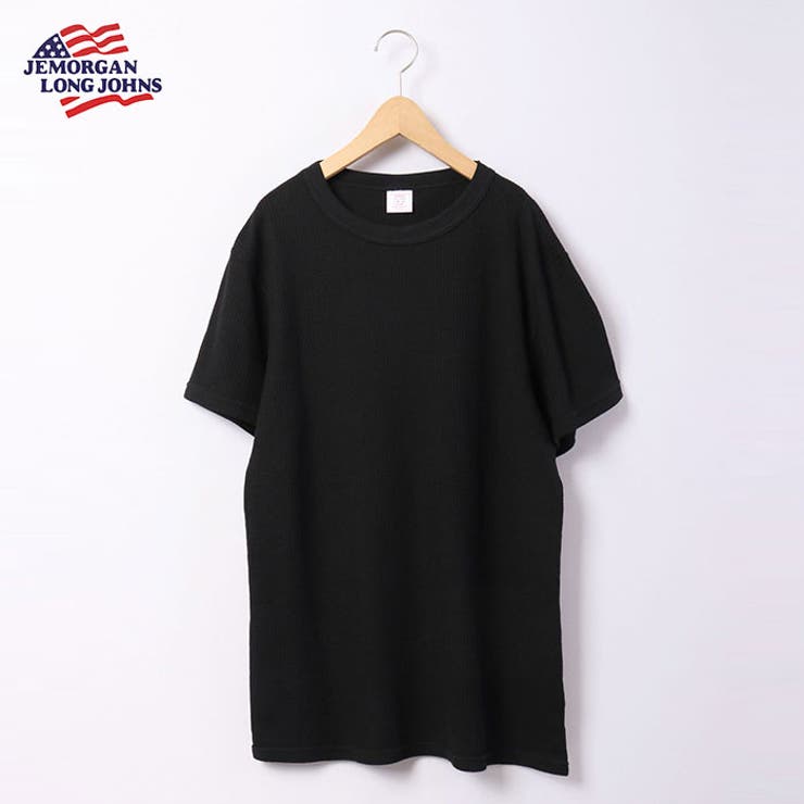 ブラック | クルーネック半袖Tシャツ | JEMORGAN