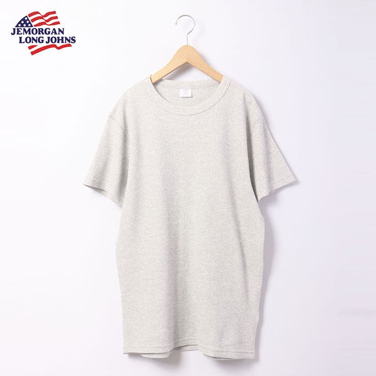 杢グレー | クルーネック半袖Tシャツ | JEMORGAN