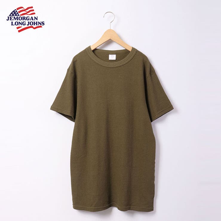 カーキ | クルーネック半袖Tシャツ | JEMORGAN