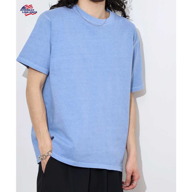 天竺ピグメント加工半袖クルーネックTシャツ | JEMORGAN | 詳細画像6 
