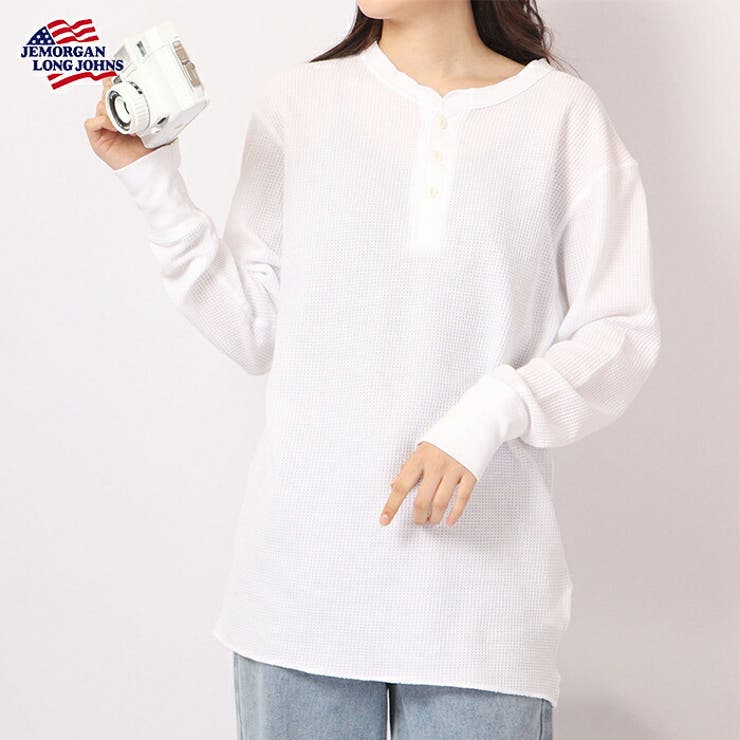 ヘンリーネック長袖Tシャツ | JEMORGAN | 詳細画像2 