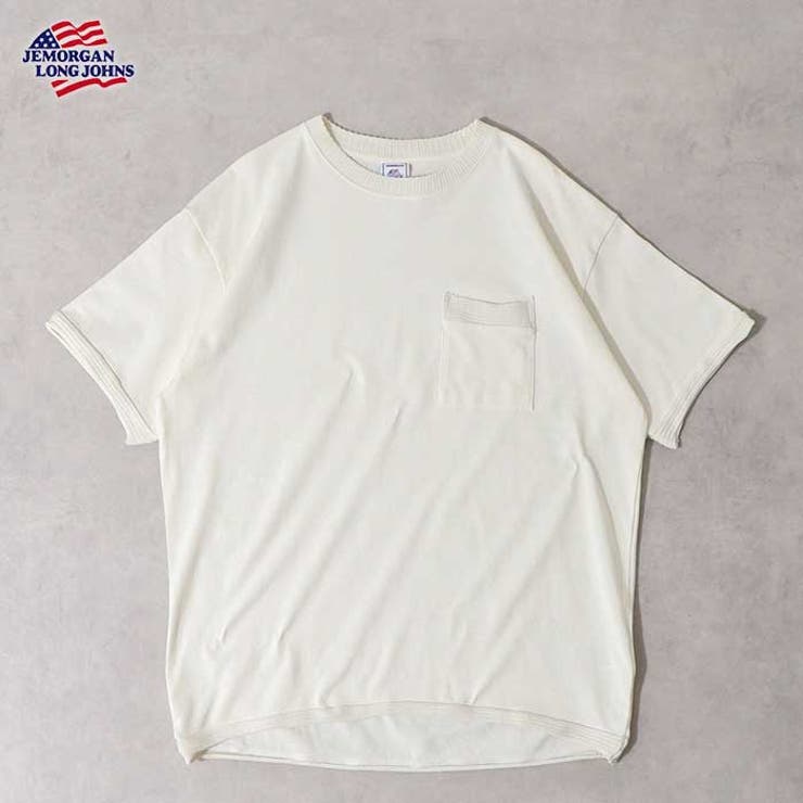 ヘビーウェイト天竺カットオフリブ半袖クルーネックTシャツ | JEMORGAN | 詳細画像10 