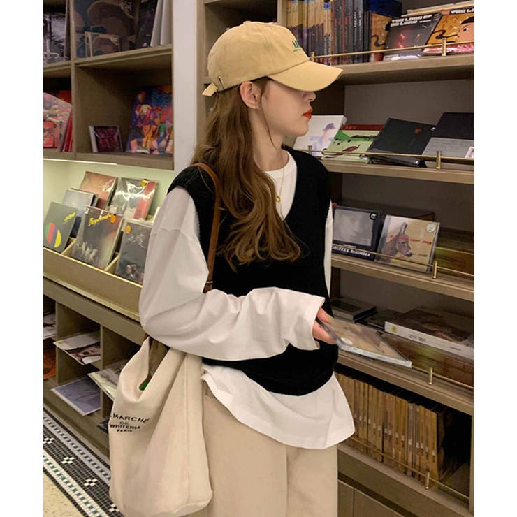 ルーズショートニットベスト | Jewelobe | 詳細画像22 