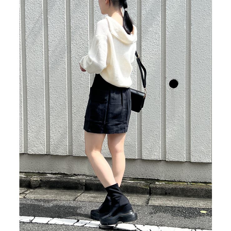 ポロカラーUネック変形ショートプルオーバー | Jewelobe | 詳細画像2 