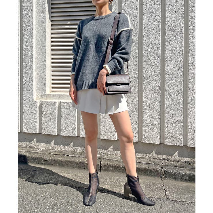 バイカラーニットプルオーバー | Jewelobe | 詳細画像5 