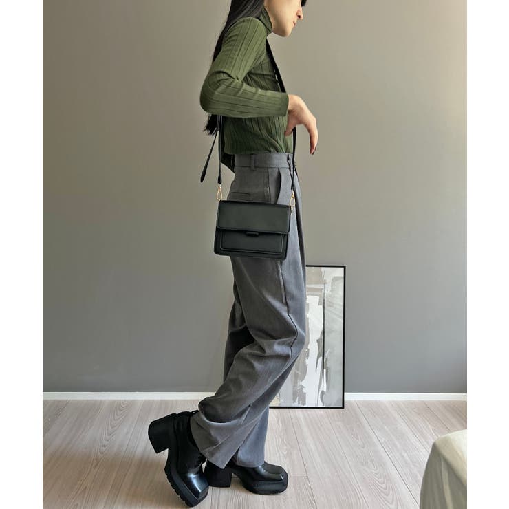 ワイドリブタイトタートルニットトップス | Jewelobe | 詳細画像17 