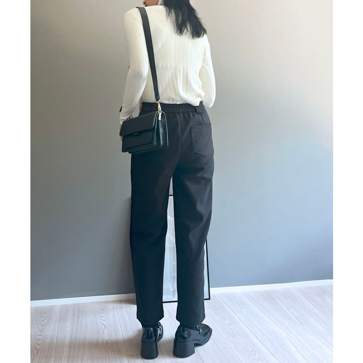 ワイドリブタイトタートルニットトップス | Jewelobe | 詳細画像9 