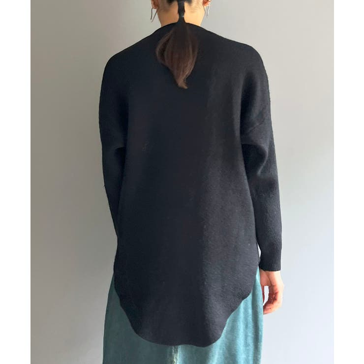 モヘアライクカーブヘムオーバーニット | Jewelobe | 詳細画像35 