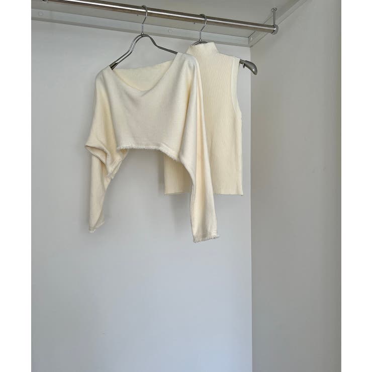 ショートボレロ×ハイネックノースリニット アンサンブル | Jewelobe | 詳細画像29 