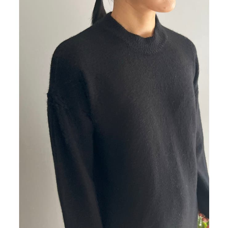 ロールアップスリーブオーバーミドルニット | Jewelobe | 詳細画像24 