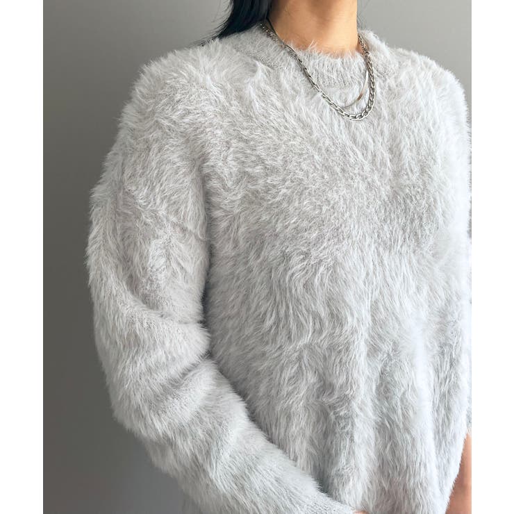 オーバーサイズシャギーニット | Jewelobe | 詳細画像11 