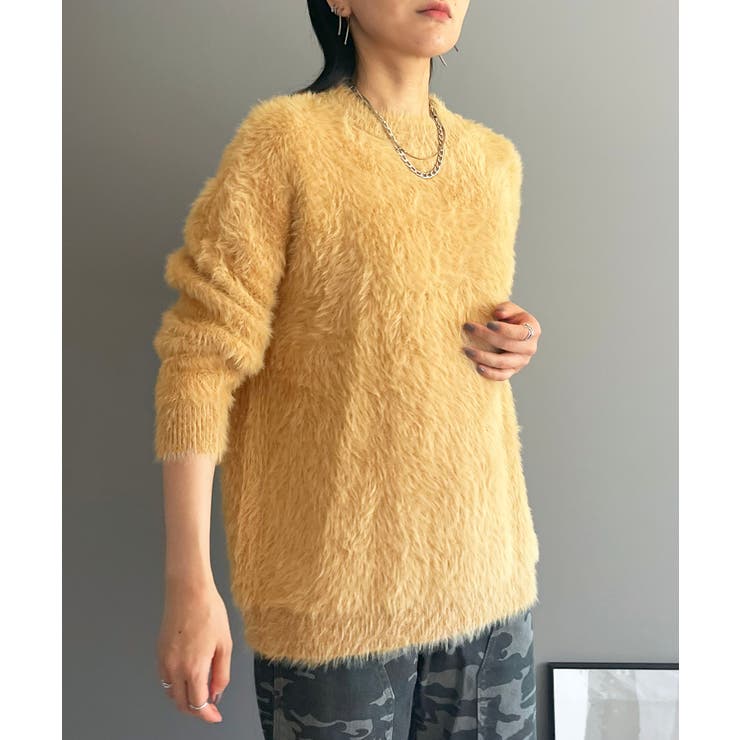 オーバーサイズシャギーニット | Jewelobe | 詳細画像18 