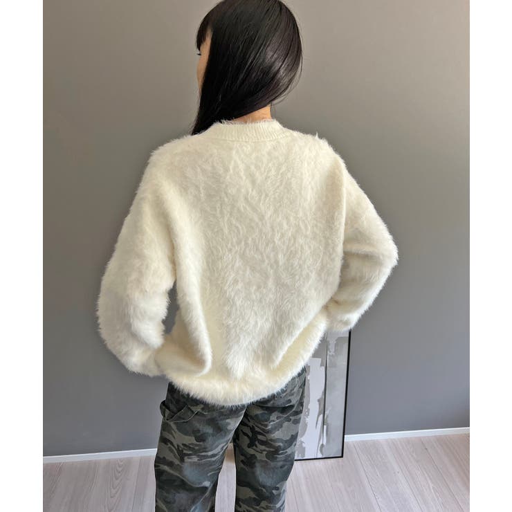 オーバーサイズシャギーニット | Jewelobe | 詳細画像2 