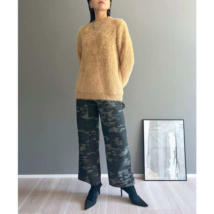 オーバーサイズシャギーニット | Jewelobe | 詳細画像24 