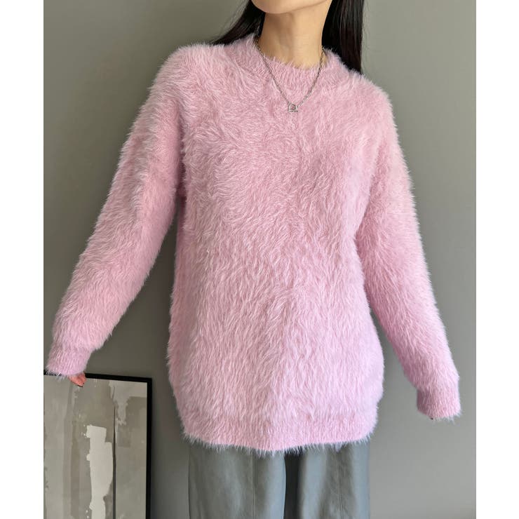 オーバーサイズシャギーニット | Jewelobe | 詳細画像28 