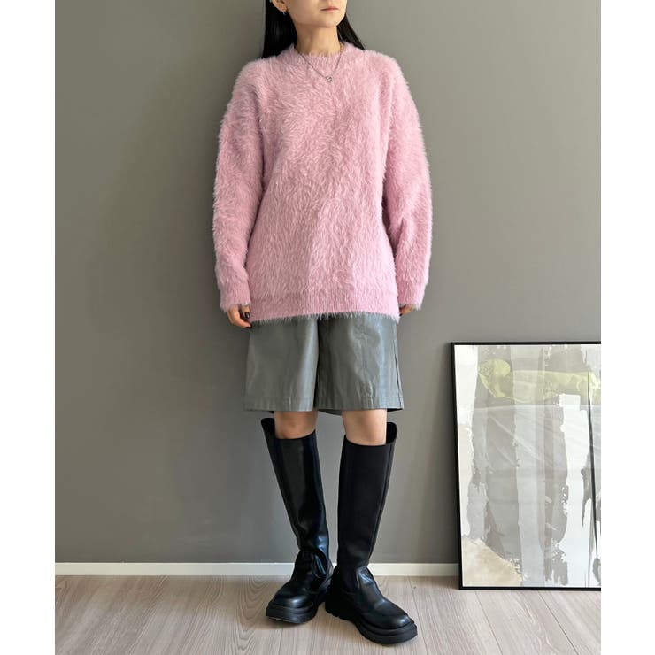 オーバーサイズシャギーニット | Jewelobe | 詳細画像29 