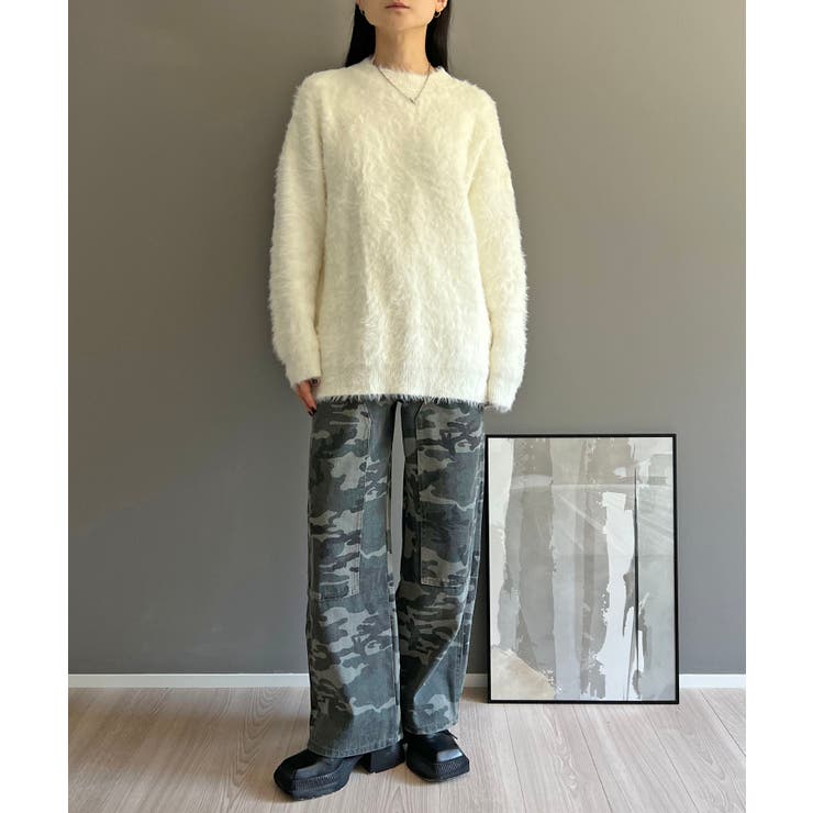 オーバーサイズシャギーニット | Jewelobe | 詳細画像5 