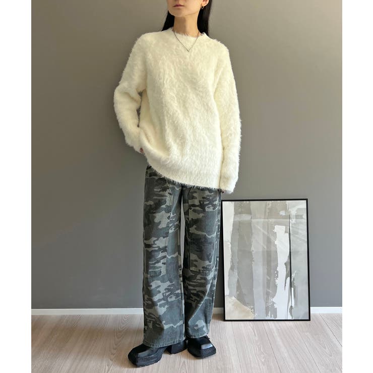 オーバーサイズシャギーニット | Jewelobe | 詳細画像6 