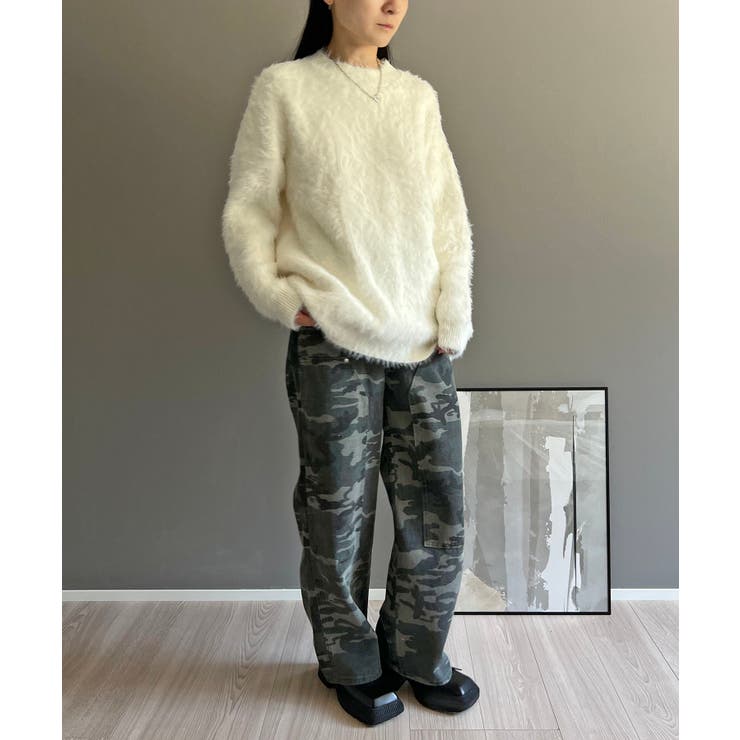 オーバーサイズシャギーニット | Jewelobe | 詳細画像7 