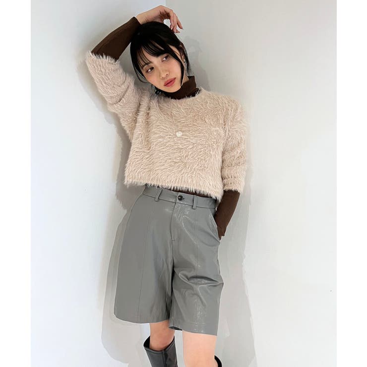 シャギーショートニット | Jewelobe | 詳細画像30 