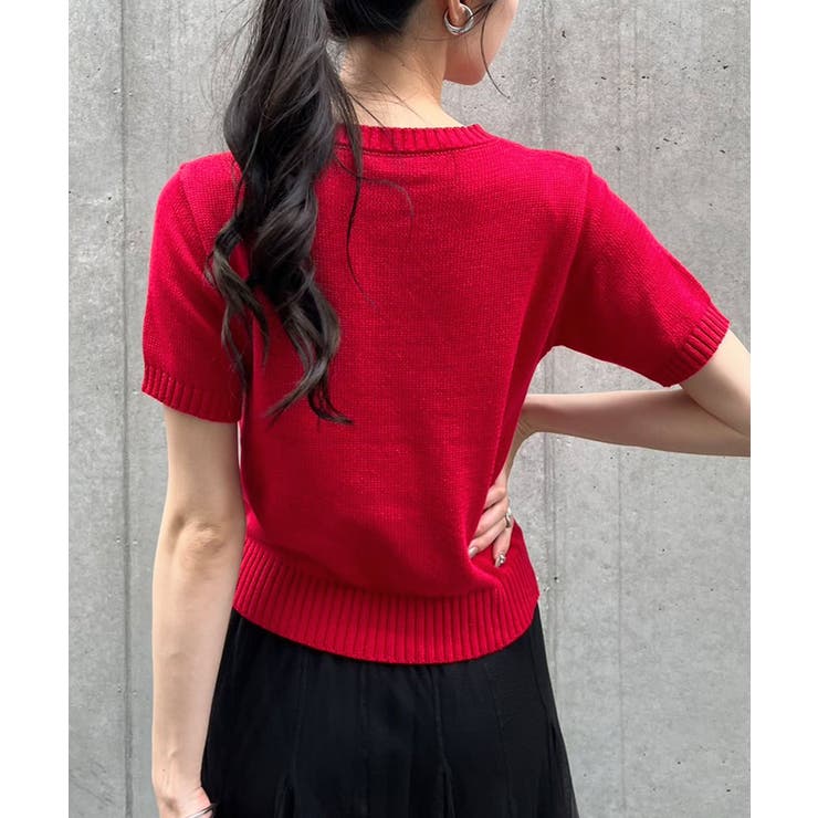 PERSONAロゴショートニット | Jewelobe | 詳細画像11 