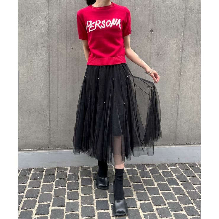 PERSONAロゴショートニット | Jewelobe | 詳細画像12 