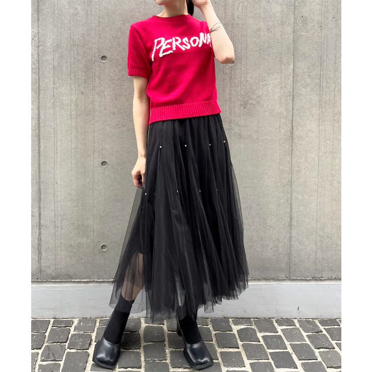 PERSONAロゴショートニット | Jewelobe | 詳細画像13 