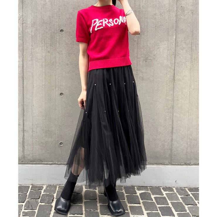 PERSONAロゴショートニット | Jewelobe | 詳細画像14 