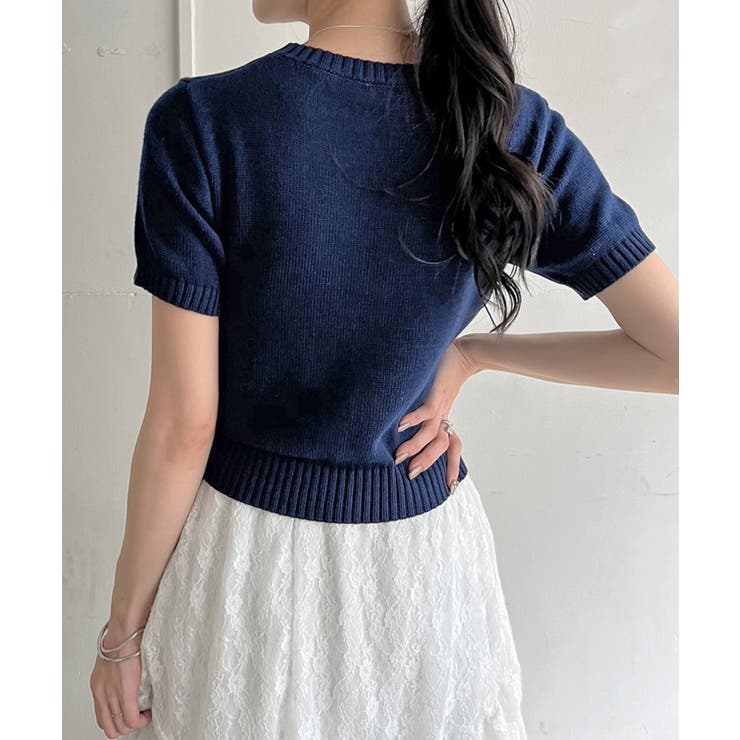 PERSONAロゴショートニット | Jewelobe | 詳細画像20 