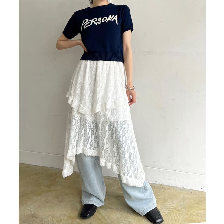 PERSONAロゴショートニット | Jewelobe | 詳細画像22 