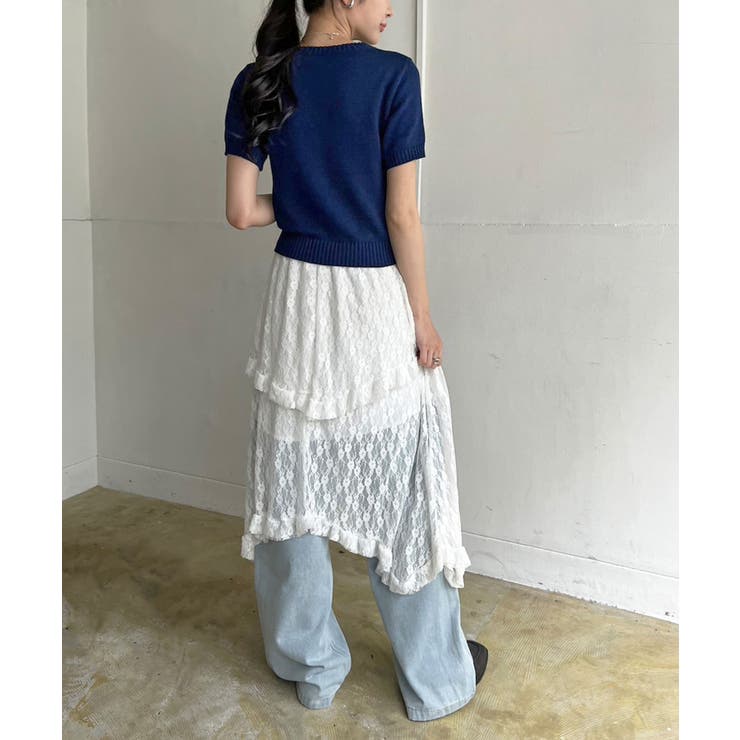 PERSONAロゴショートニット | Jewelobe | 詳細画像23 