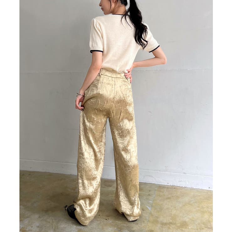 Charmingロゴ配色ショートニット | Jewelobe | 詳細画像8 