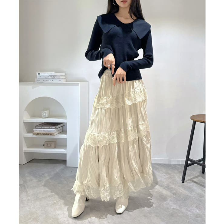 ビックカラーリブニットトップス | Jewelobe | 詳細画像23 